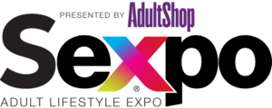 Sexpo logo Presented by Adult Shop