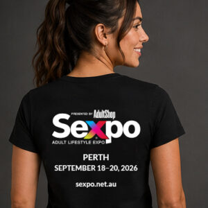 Sexpo Perth 2026 T-Shirt girl back