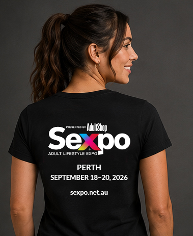 Sexpo Perth 2026 T-Shirt girl back
