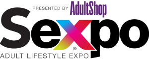 Sexpo logo Presented by Adult Shop